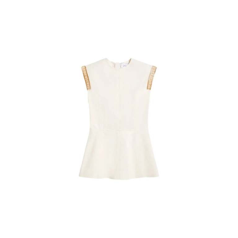 Schiaparelli Measuring Tape Top Tops in Schiaparelli Authentic Luxury Fashion at Luxury Shoes 