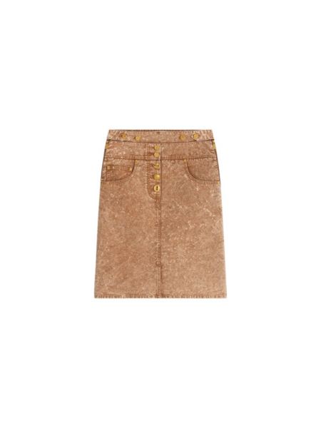 Schiaparelli Midi Perfect Cotton Skirt Skirts in Schiaparelli Authentic Luxury Fashion at Luxury Shoes 