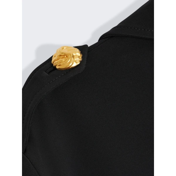Schiaparelli Military Flowing Coat Coats in Schiaparelli Authentic Luxury Fashion at Luxury Shoes 