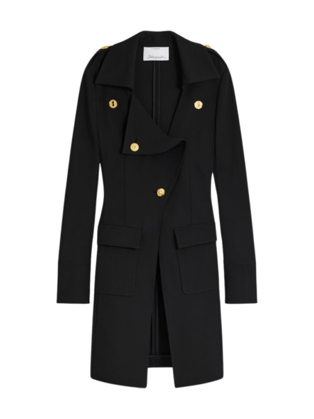 Schiaparelli Military Flowing Coat Coats in Schiaparelli Authentic Luxury Fashion at Luxury Shoes 