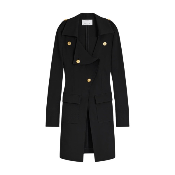 Schiaparelli Military Flowing Coat Coats in Schiaparelli Authentic Luxury Fashion at Luxury Shoes 