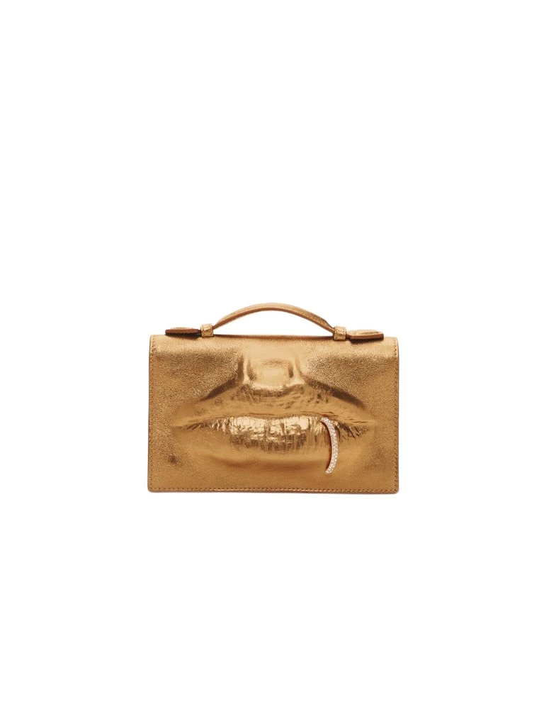 Schiaparelli-Molded-Mouth-Chain-Clutch73202_nobg Schiaparelli Molded Mouth Chain Clutch