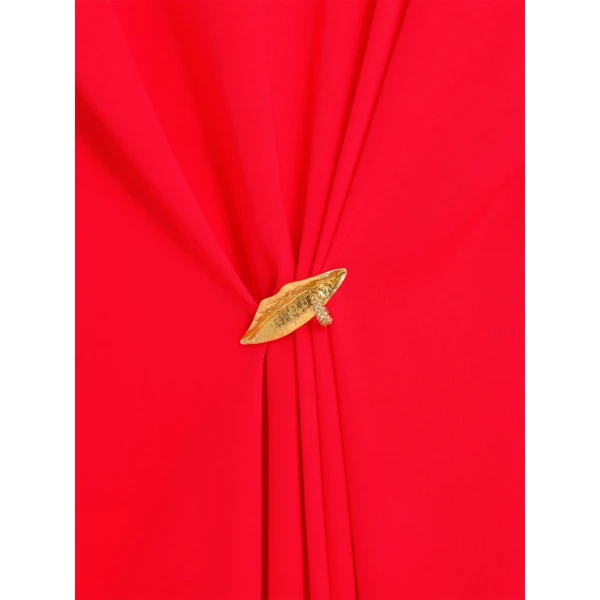 Schiaparelli Mouth Brooch Dress Dresses in Schiaparelli Authentic Luxury Fashion at Luxury Shoes 