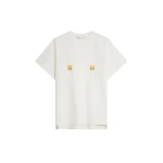 Schiaparelli Nipples T-Shirt Tops in Schiaparelli Authentic Luxury Fashion at Luxury Shoes 