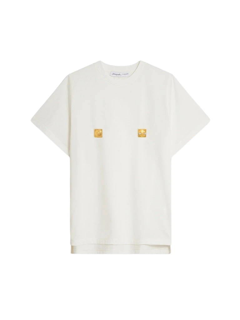 Schiaparelli-Nipples-T-Shirt40818_nobg Schiaparelli Nipples T-Shirt Tops in Schiaparelli Authentic Luxury Fashion at Luxury Shoes