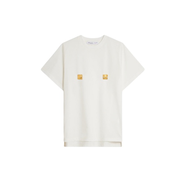 Schiaparelli Nipples T-Shirt Tops in Schiaparelli Authentic Luxury Fashion at Luxury Shoes 