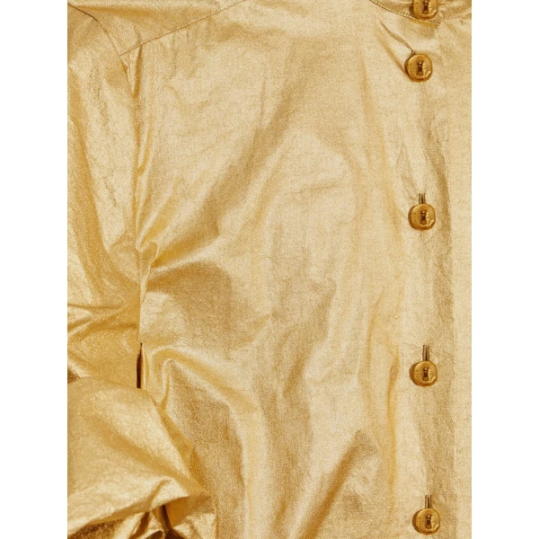Schiaparelli Officer Collar Shirt Tops in Schiaparelli Authentic Luxury Fashion at Luxury Shoes 