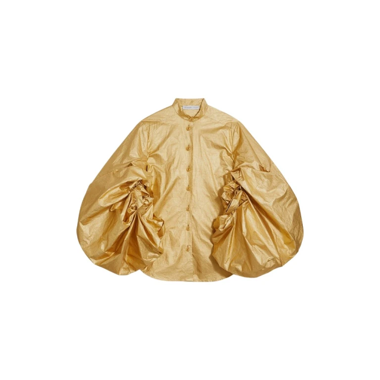 Schiaparelli Officer Collar Shirt Tops in Schiaparelli Authentic Luxury Fashion at Luxury Shoes 