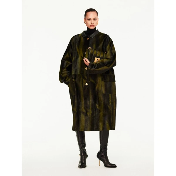 Schiaparelli Oversized High Collar Coat Coats in Schiaparelli Authentic Luxury Fashion at Luxury Shoes 