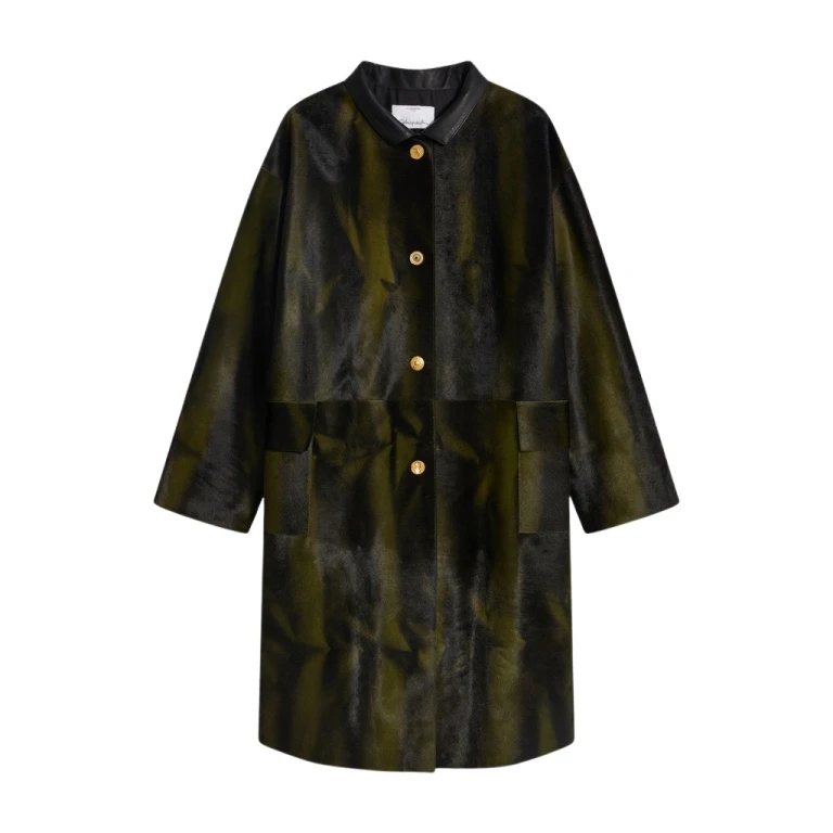 Schiaparelli Oversized High Collar Coat Coats in Schiaparelli Authentic Luxury Fashion at Luxury Shoes 