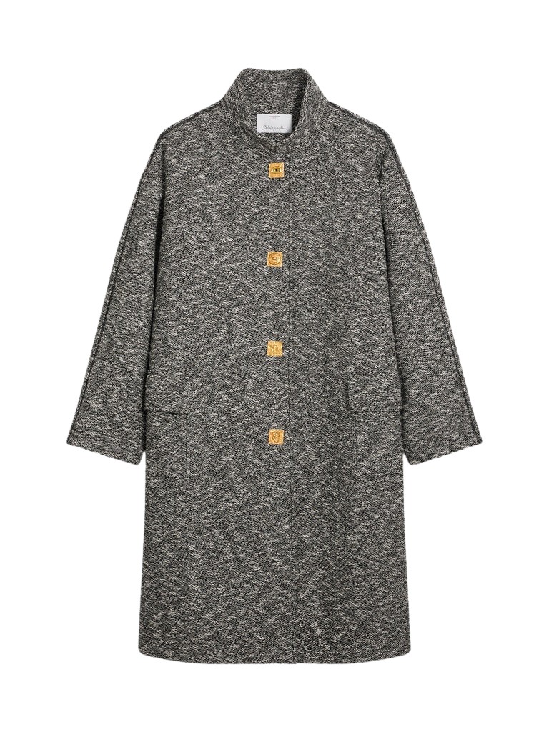 Schiaparelli Oversized High Collar Coat Coats in Schiaparelli Authentic Luxury Fashion at Luxury Shoes 