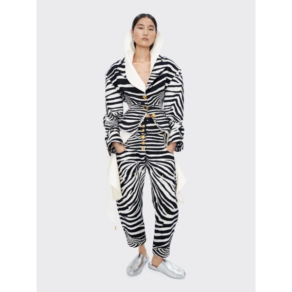 Schiaparelli Oversized Measuring Tape Jacket Jackets in Schiaparelli Authentic Luxury Fashion at Luxury Shoes 