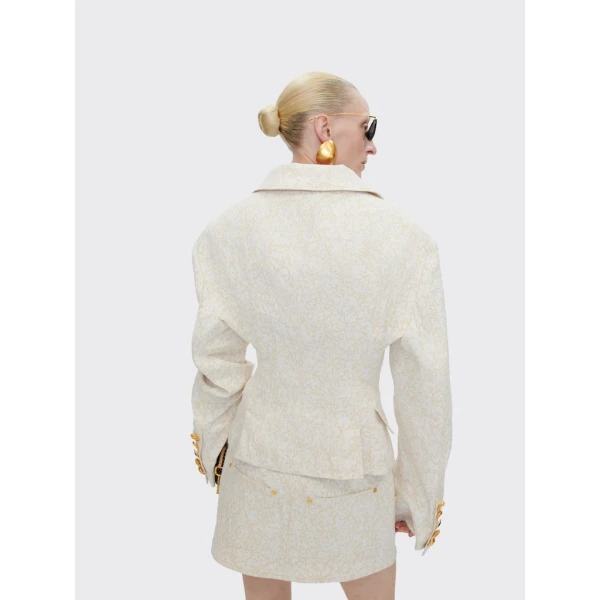 Schiaparelli Oversized Measuring Tape Jacket Jackets in Schiaparelli Authentic Luxury Fashion at Luxury Shoes 