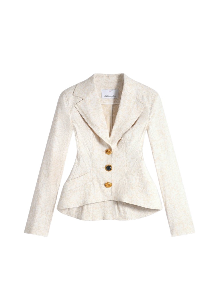 Schiaparelli Oversized Measuring Tape Jacket Jackets in Schiaparelli Authentic Luxury Fashion at Luxury Shoes 