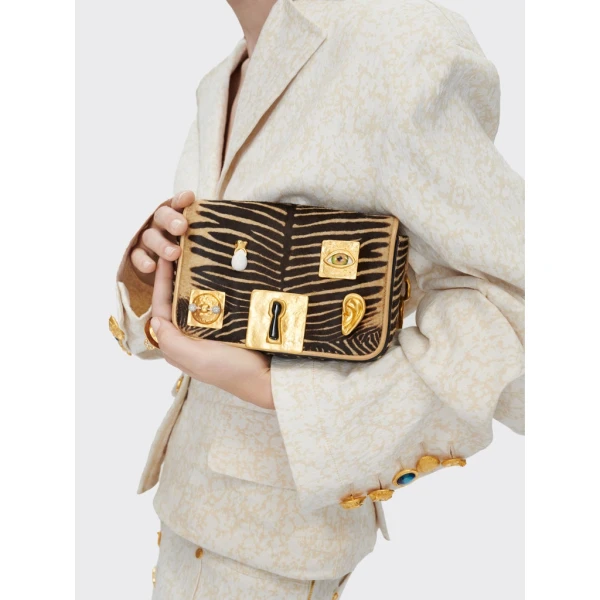 Schiaparelli Oversized Measuring Tape Jacket Jackets in Schiaparelli Authentic Luxury Fashion at Luxury Shoes 