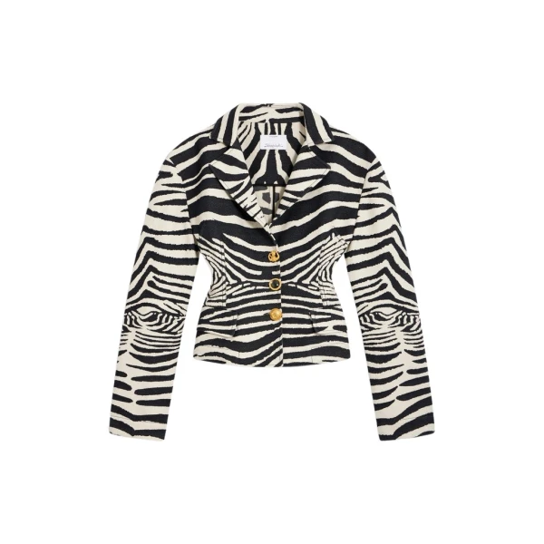 Schiaparelli Oversized Measuring Tape Jacket Jackets in Schiaparelli Authentic Luxury Fashion at Luxury Shoes 
