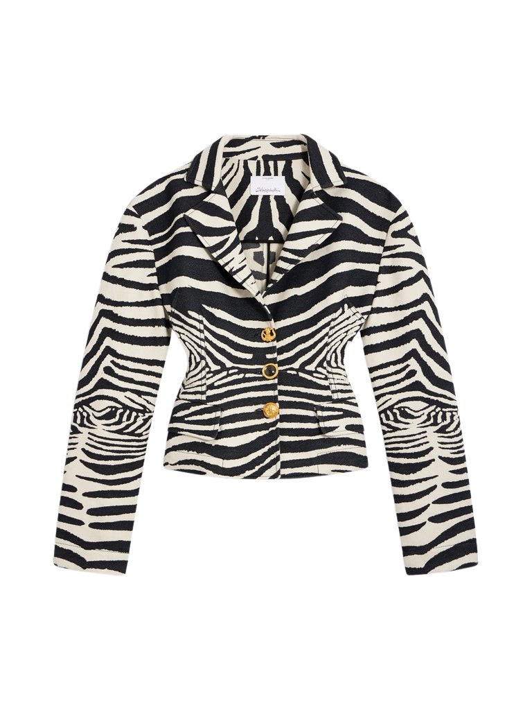 Schiaparelli Oversized Measuring Tape Jacket Jackets in Schiaparelli Authentic Luxury Fashion at Luxury Shoes 