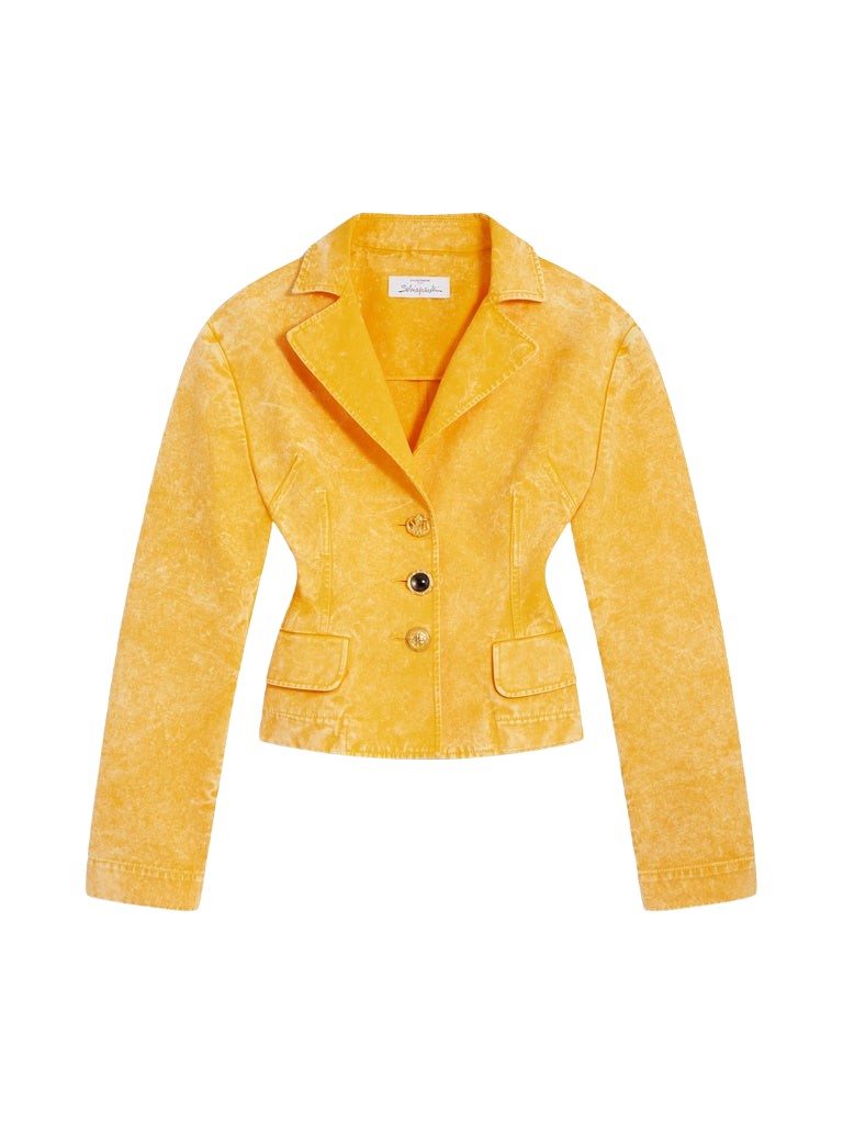Schiaparelli Oversized Measuring Tape Jacket Jackets in Schiaparelli Authentic Luxury Fashion at Luxury Shoes 