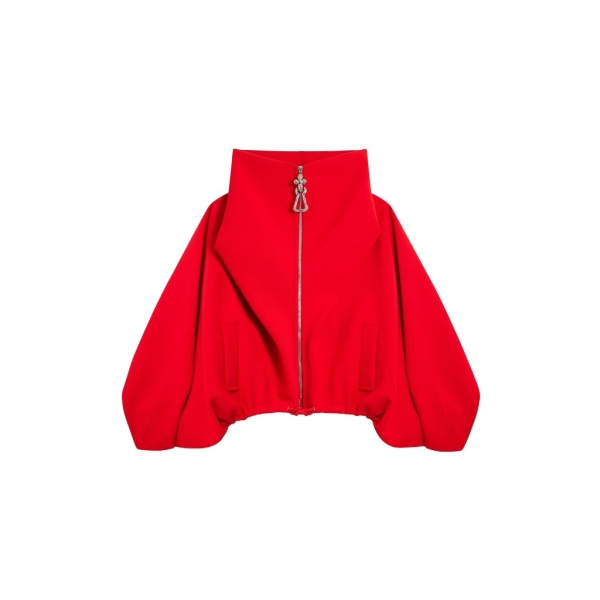 Schiaparelli Oversized Neoprene Bomber Jackets in Schiaparelli Authentic Luxury Fashion at Luxury Shoes 
