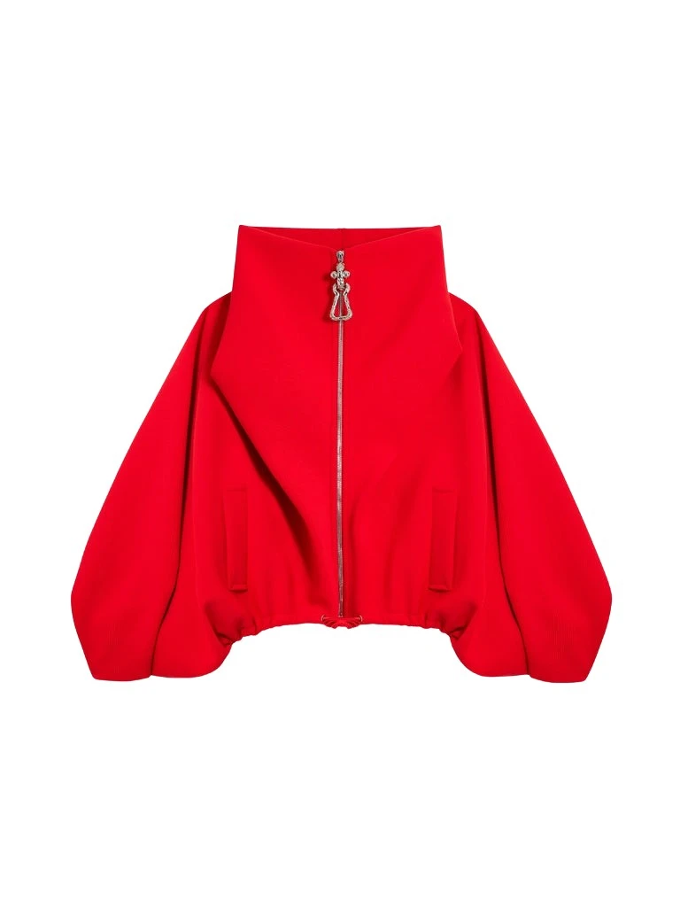 Schiaparelli-Oversized-Neoprene-Bomber-365909_nobg Schiaparelli Oversized Neoprene Bomber Jackets in Schiaparelli Authentic Luxury Fashion at Luxury Shoes