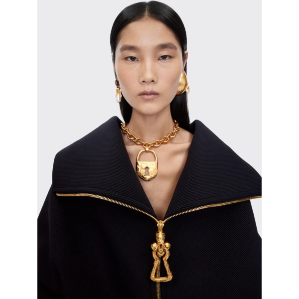 Schiaparelli Oversized Neoprene Bomber Jackets in Schiaparelli Authentic Luxury Fashion at Luxury Shoes 
