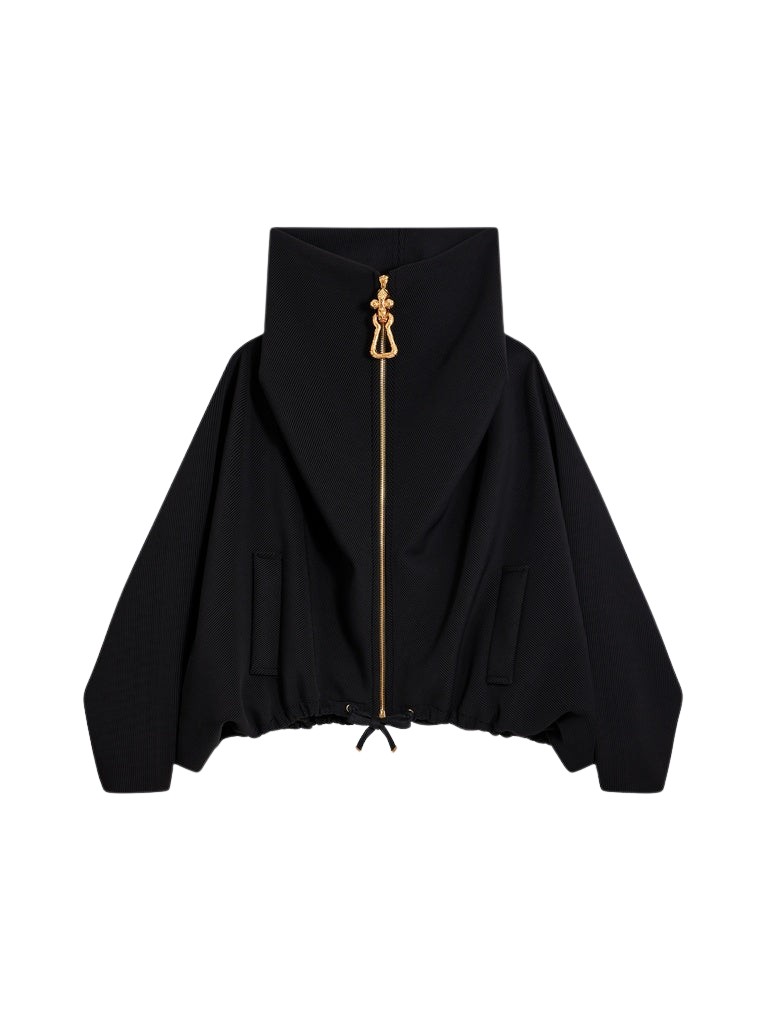 Schiaparelli Oversized Neoprene Bomber Jackets in Schiaparelli Authentic Luxury Fashion at Luxury Shoes 