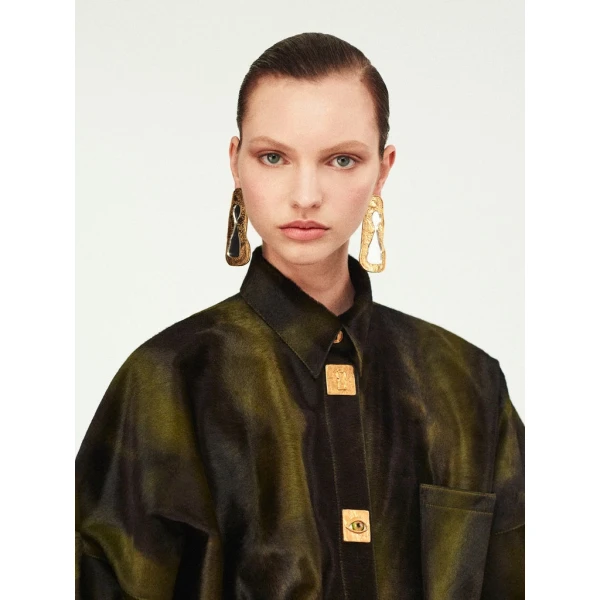 Schiaparelli Oversized Shirt Tops in Schiaparelli Authentic Luxury Fashion at Luxury Shoes 