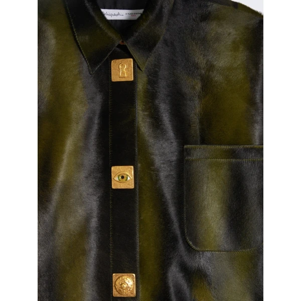Schiaparelli Oversized Shirt Tops in Schiaparelli Authentic Luxury Fashion at Luxury Shoes 