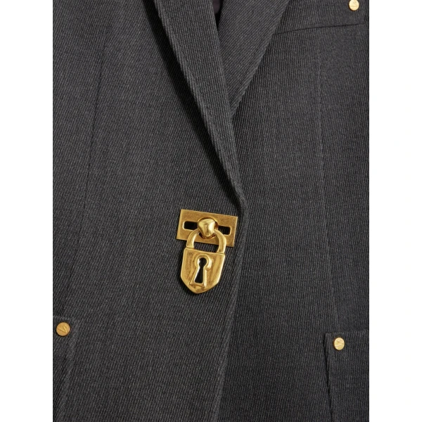 Schiaparelli Padlock Jacket Jackets in Schiaparelli Authentic Luxury Fashion at Luxury Shoes 