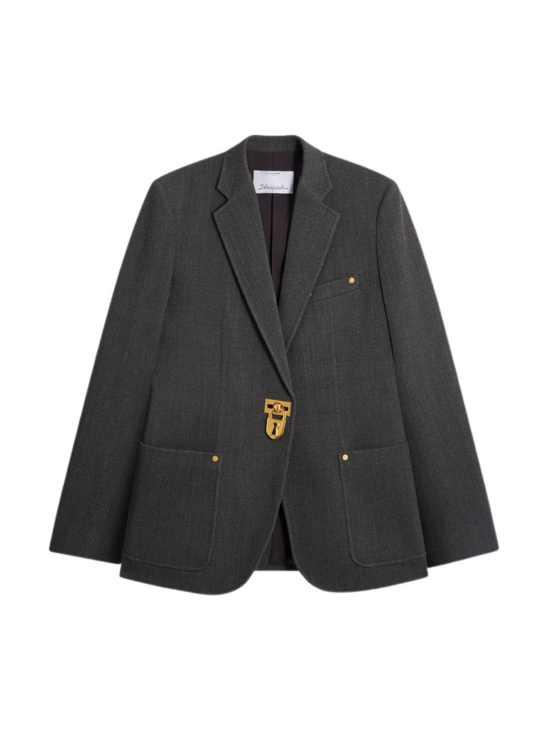 Schiaparelli Padlock Jacket Jackets in Schiaparelli Authentic Luxury Fashion at Luxury Shoes 