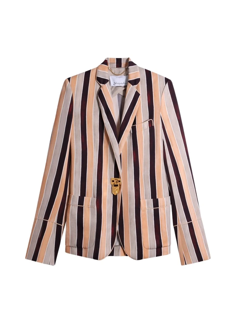 Schiaparelli-Padlock-Jacket61077_nobg Schiaparelli Padlock Jacket Jackets in Schiaparelli Authentic Luxury Fashion at Luxury Shoes