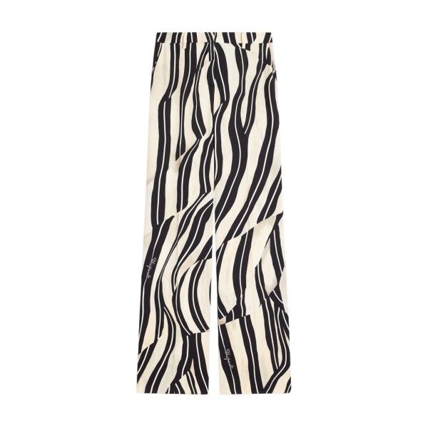 Schiaparelli Paintbrush Boyfit Trousers Pants in Schiaparelli Authentic Luxury Fashion at Luxury Shoes 
