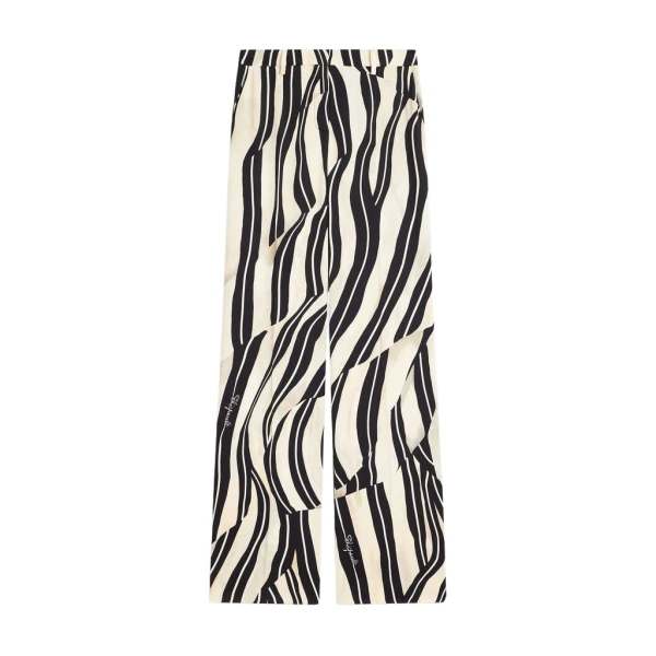 Schiaparelli Paintbrush Boyfit Trousers Pants in Schiaparelli Authentic Luxury Fashion at Luxury Shoes 