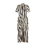 Schiaparelli Paintbrush Pareo Shirt Dress Dresses in Schiaparelli Authentic Luxury Fashion at Luxury Shoes 