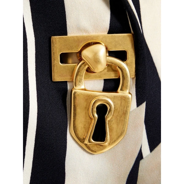 Schiaparelli Paintrbush Padlock Blazer Jacket Jackets in Schiaparelli Authentic Luxury Fashion at Luxury Shoes 