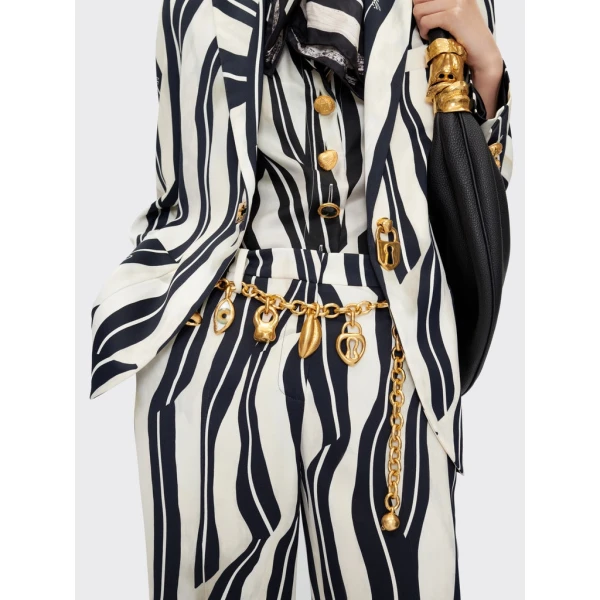 Schiaparelli Paintrbush Padlock Blazer Jacket Jackets in Schiaparelli Authentic Luxury Fashion at Luxury Shoes 