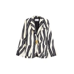 Schiaparelli Paintrbush Padlock Blazer Jacket Jackets in Schiaparelli Authentic Luxury Fashion at Luxury Shoes 