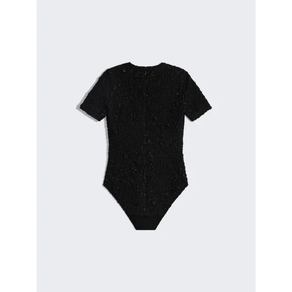 Schiaparelli Paisley-Pattern Bodysuit Bodysuit in Schiaparelli Authentic Luxury Fashion at Luxury Shoes 