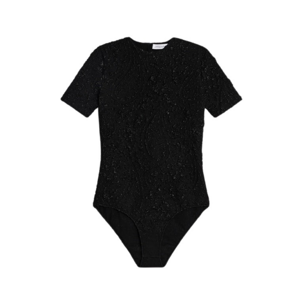 Schiaparelli Paisley-Pattern Bodysuit
