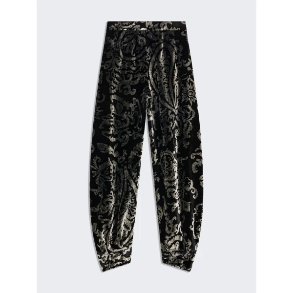 Schiaparelli Paisley Pattern Cowboy Pants Pants in Schiaparelli Authentic Luxury Fashion at Luxury Shoes 
