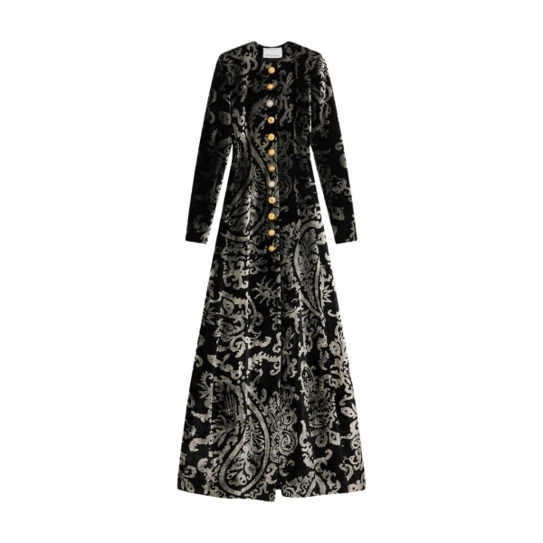Schiaparelli Paisley-Pattern Long Dress Dresses in Schiaparelli Authentic Luxury Fashion at Luxury Shoes 
