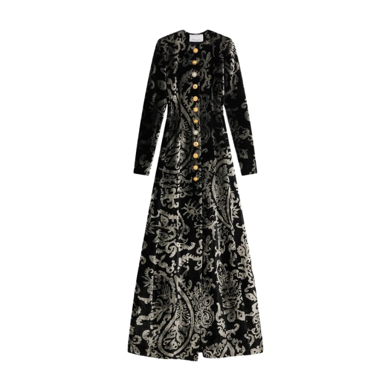 Schiaparelli Paisley-Pattern Long Dress Dresses in Schiaparelli Authentic Luxury Fashion at Luxury Shoes 