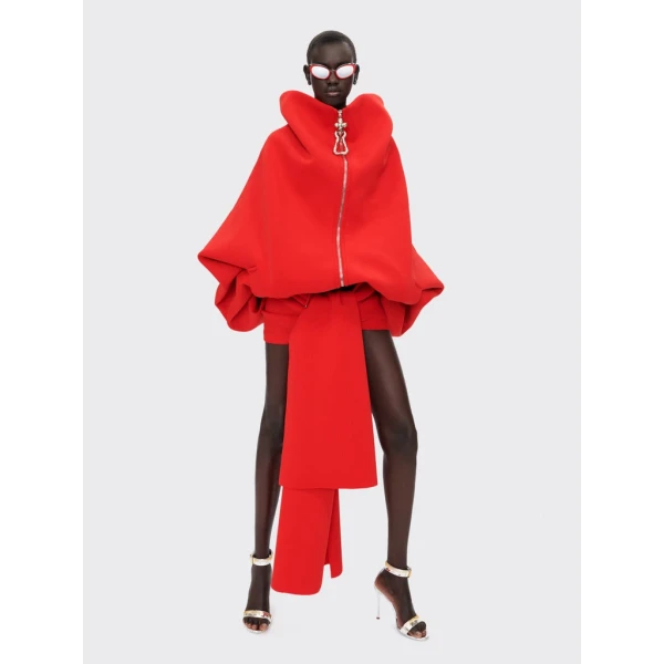 Schiaparelli Pareo Neoprene Miniskirt Skirts in Schiaparelli Authentic Luxury Fashion at Luxury Shoes 