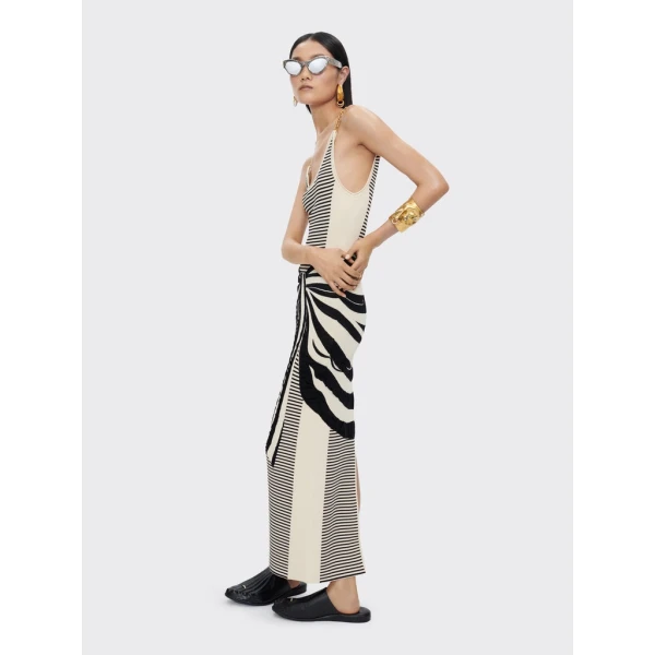Schiaparelli Pareo Trompe L'Oeil Dress Dresses in Schiaparelli Authentic Luxury Fashion at Luxury Shoes 