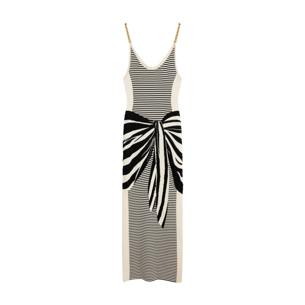 Schiaparelli Pareo Trompe L'Oeil Dress Dresses in Schiaparelli Authentic Luxury Fashion at Luxury Shoes 