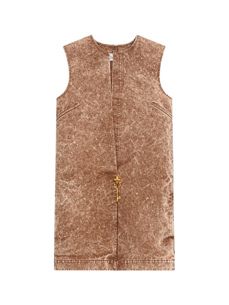 Schiaparelli Perfect Cotton Sleeveless Dress Dresses in Schiaparelli Authentic Luxury Fashion at Luxury Shoes 