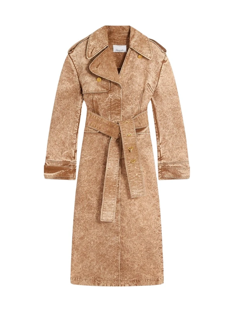 Schiaparelli-Perfect-Cotton-Trench12128_nobg Schiaparelli Perfect Cotton Trench Coats in Schiaparelli Authentic Luxury Fashion at Luxury Shoes