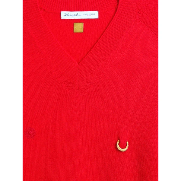 Schiaparelli Pierced Jumper Knitwear in Schiaparelli Authentic Luxury Fashion at Luxury Shoes 