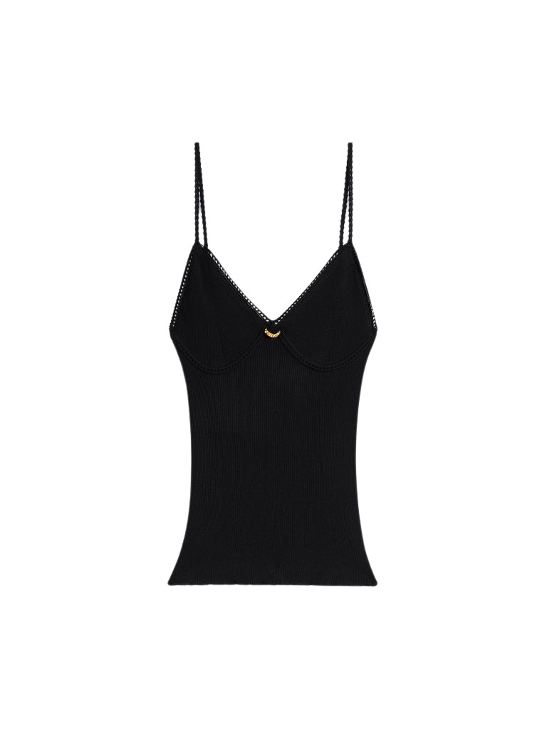 Schiaparelli Piercing Camisole Tops in Schiaparelli Authentic Luxury Fashion at Luxury Shoes 