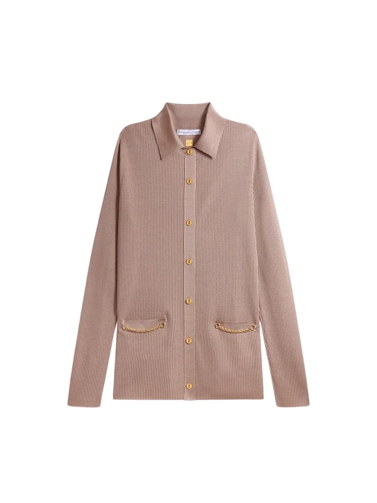 Schiaparelli-Pyjama-Shirt-376390_nobg Schiaparelli Pyjama Shirt Tops in Schiaparelli Authentic Luxury Fashion at Luxury Shoes